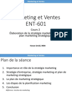 Cours 2 La Stratégie Et Le Plan de Marketing