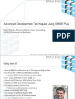 Advanced Development Techniques Using OBIEE Plus