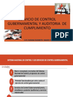 Control Gubernamental y Auditoria de Cumplimiento