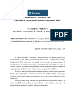 Fundamentos de Controle e Prevencao Da Poluicao - Trabalho Avaliativo 1 - Edson F Souza (5 PP)