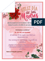 Invitacion para Dia de Las Madres