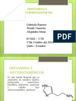 Histamina y Antihistaminicos