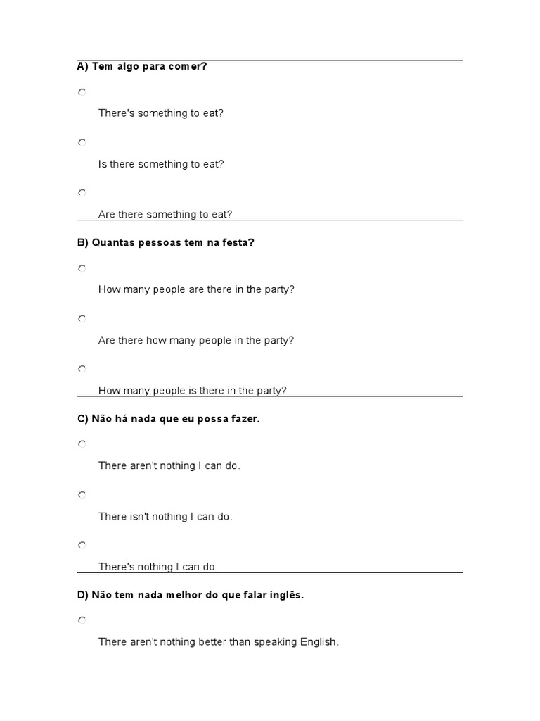 There is there are exercises pdf