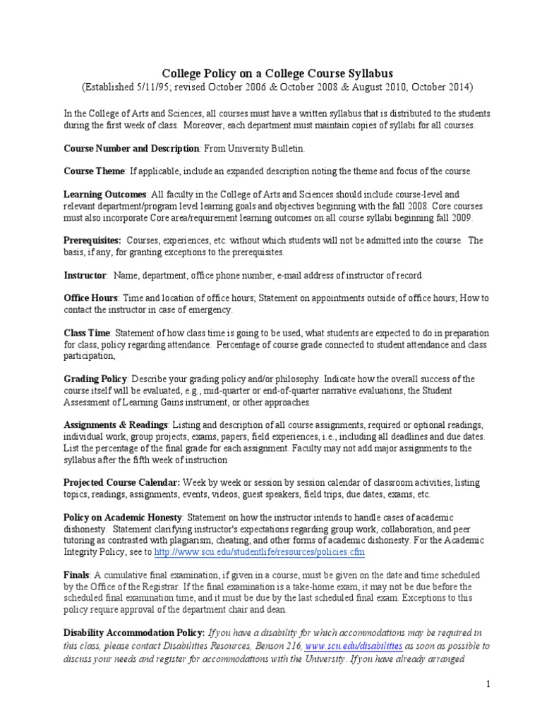 SCU Chapter 6 Curricular and Program Development Final | PDF ...