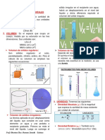 Volumenes y Densidades