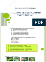 Materi Finalisasi Kesiapan Aspd Bantul - Biologi