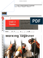 My Workbooks: 1-Unit 2 Teams Working Together