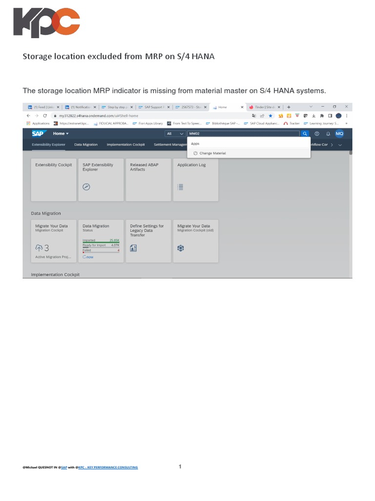 Storage Location Excluded From MRP On SAP S4 HANA PDF