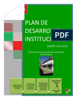 Plan de Desarrollo Institucional 2010 20