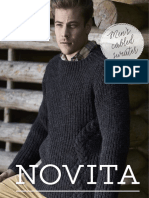 Novita Natura Men's Cable Sweater