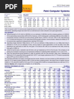 Patni Computer Systems: Neutral