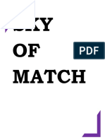 The Sky of Match