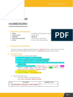 Specifications - Final Exam - Video