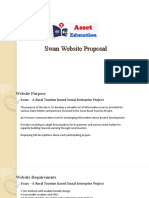 Swan Website Proposal - Asset Technologies