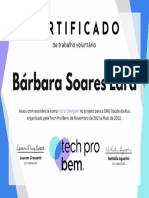 Certificado - Barbara