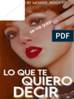 Lo Que Te Quiero Decir - Jenlisa