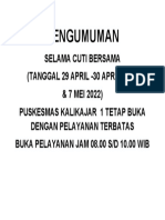 PENGUMUMAN