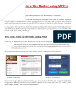 How To Fund Interactive Broker Using MYR in Cheaper Way?