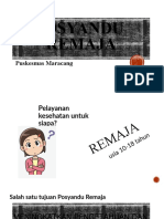 Posyandu Remaja