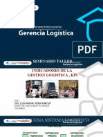 Modulo Uno Indicadores de Gestion Logistica Diplomado Logistica Cadin Nicaragua