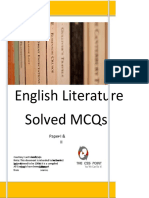 Mcqs of Literature