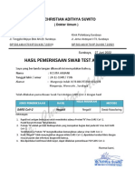 Hasil Swab Antigen - ROSITA ARIJANI