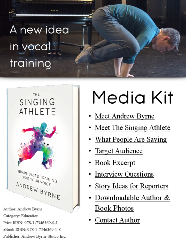 A New Idea in Vocal Training Media Kit PDF Singing Vocal Pedagogy