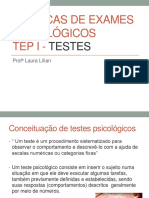 Técnicas de Exames Psicológicos cap I - Testes