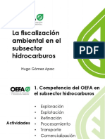 La Fiscalización Ambienta Sect Hidrocarburos Hugo-Gomez