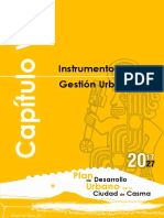 (CAPITULO VIII) 8. Instrumentos de Gestión Urbana