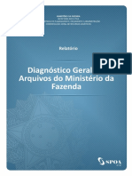 Diagnóstico Arquivos Ministerio Da Fazenda - Com Instrumentos de Coleta