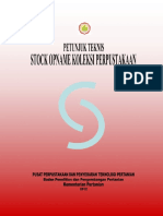 Seri Pengembangan Perpustakaan Pertanian No. 53 PETUNJUK TEKNIS STOCK OPNAME KOLEKSI PERPUSTAKAAN PDF