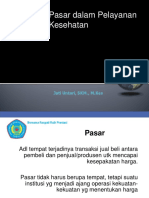 Pasar Dalam Pelayanan Kesehatan