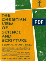 Christian View of Science and Scripture