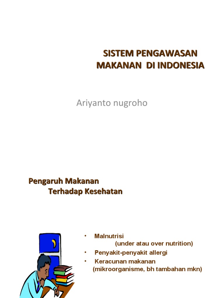 Sistem Pengawasan Makanan Di Indonesia | PDF