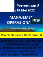 Materi Pertemuan 8 MK. Manajemen Operasional II Kelas A (Prodi Manajemen) Rabu 18 Mei 2022.ppt