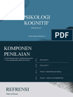 Psikologi Kognitif - P1