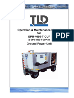 Operation & Maintenance Manual For GPU-4060-T-CUP