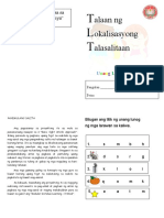 TSCS - Talaan NG Lokalisasyong Talasalitaan-MTB-MLE