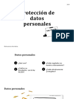 Protección de datos personales