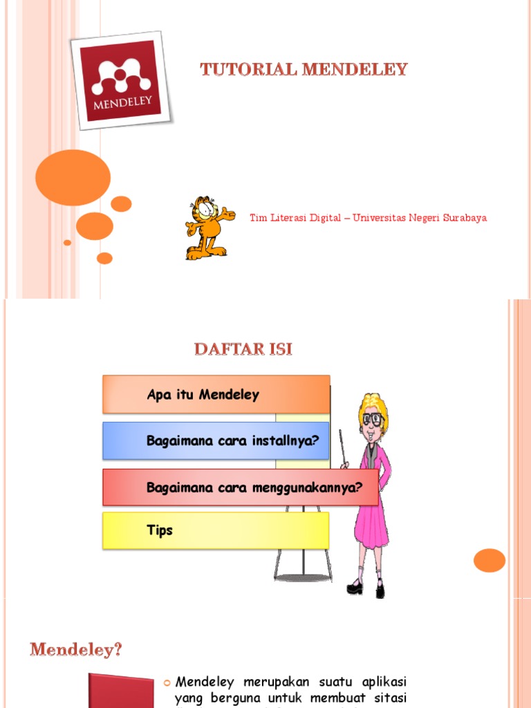 Mendeley tutorial pdf