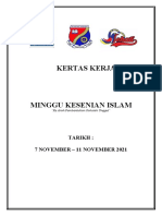 Kertas Kerja Minggu Kesenian Islam