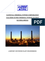 NTPC Talcher Power Plant Report