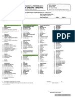 Formulir Permintaan Pemeriksaan Radiologi