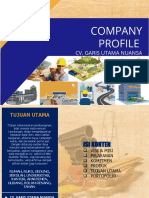 Company Profile Pelaksanaan Kontruksi