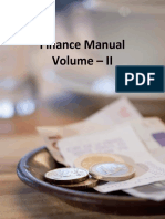 Volume 2 - Finance Manual
