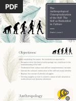 Module 1 - Lesson 3 - Anthropological Perspective