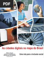 As cidades digitais no mapa do Brasil