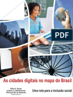 As cidades digitais no mapa do Brasil