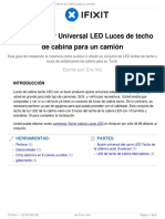 Como Instalar Universal Led Luces de Techo de Cabina para